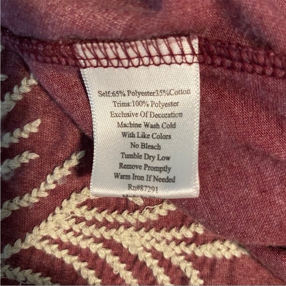 Johnny Was Purple Floral Embroidered Dress - Picture 16 of 16